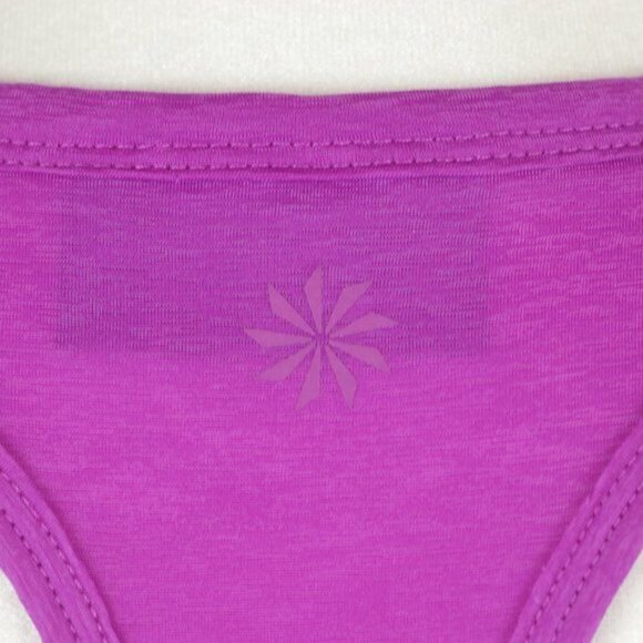 Athleta Women's Small Purple Quick Dry Scoop Neck Racerback Athletic Tank Top - Picture 5 of 8